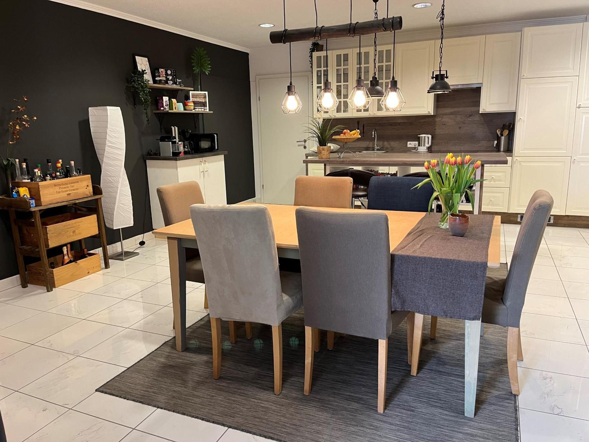 Barrierefreie Schoene Wohnung Im Eg Kossen Ngoại thất bức ảnh