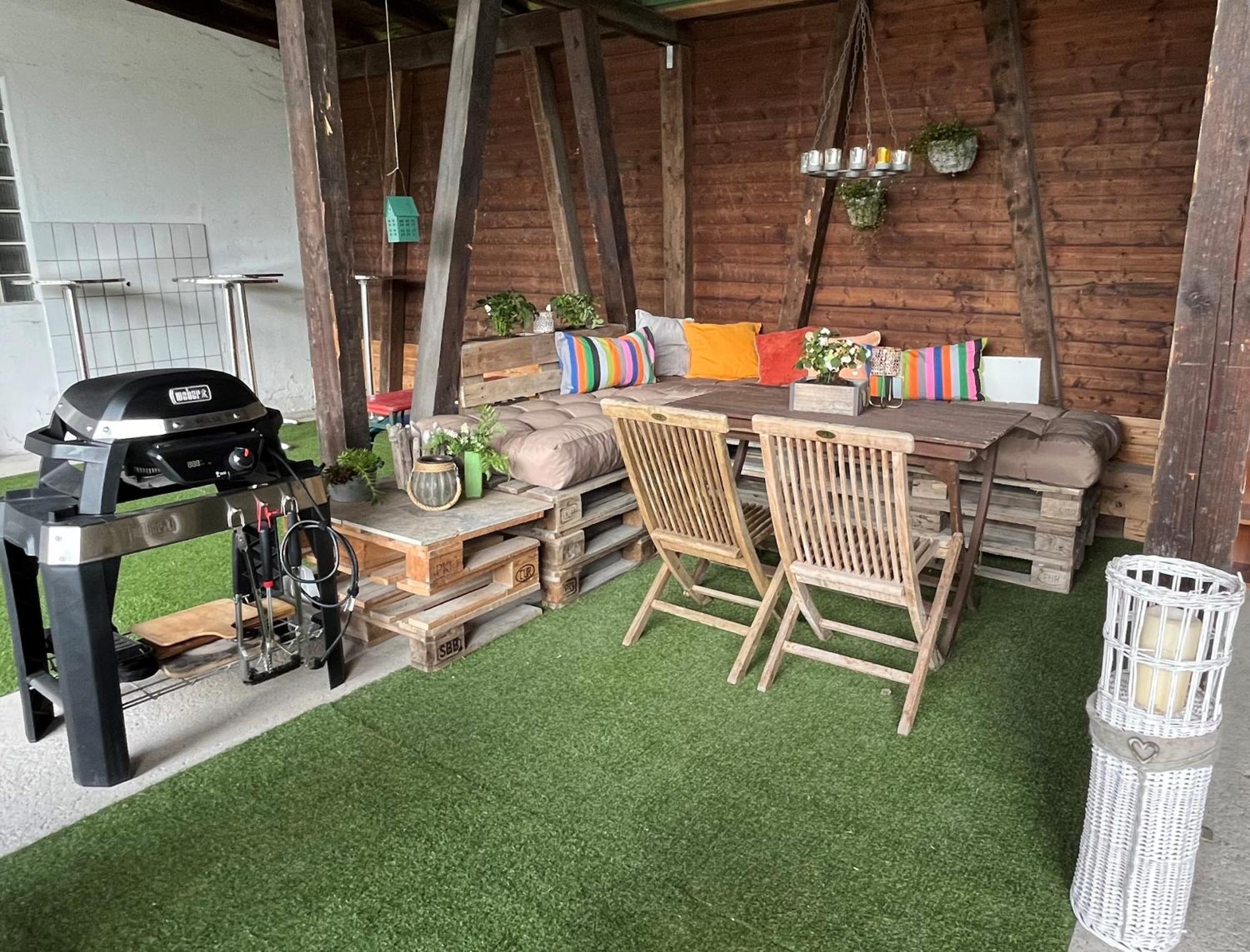 Barrierefreie Schoene Wohnung Im Eg Kossen Ngoại thất bức ảnh